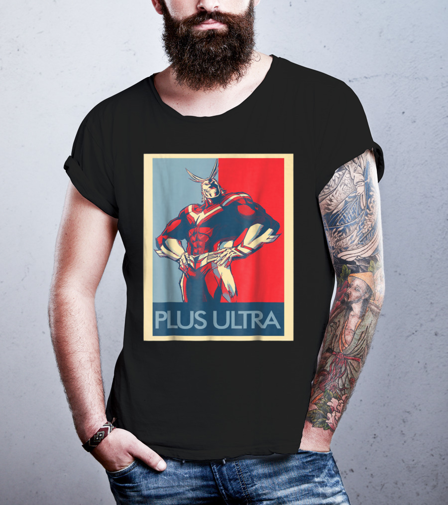 All Might Plus Ultra Vintage Heroic T-Shirt