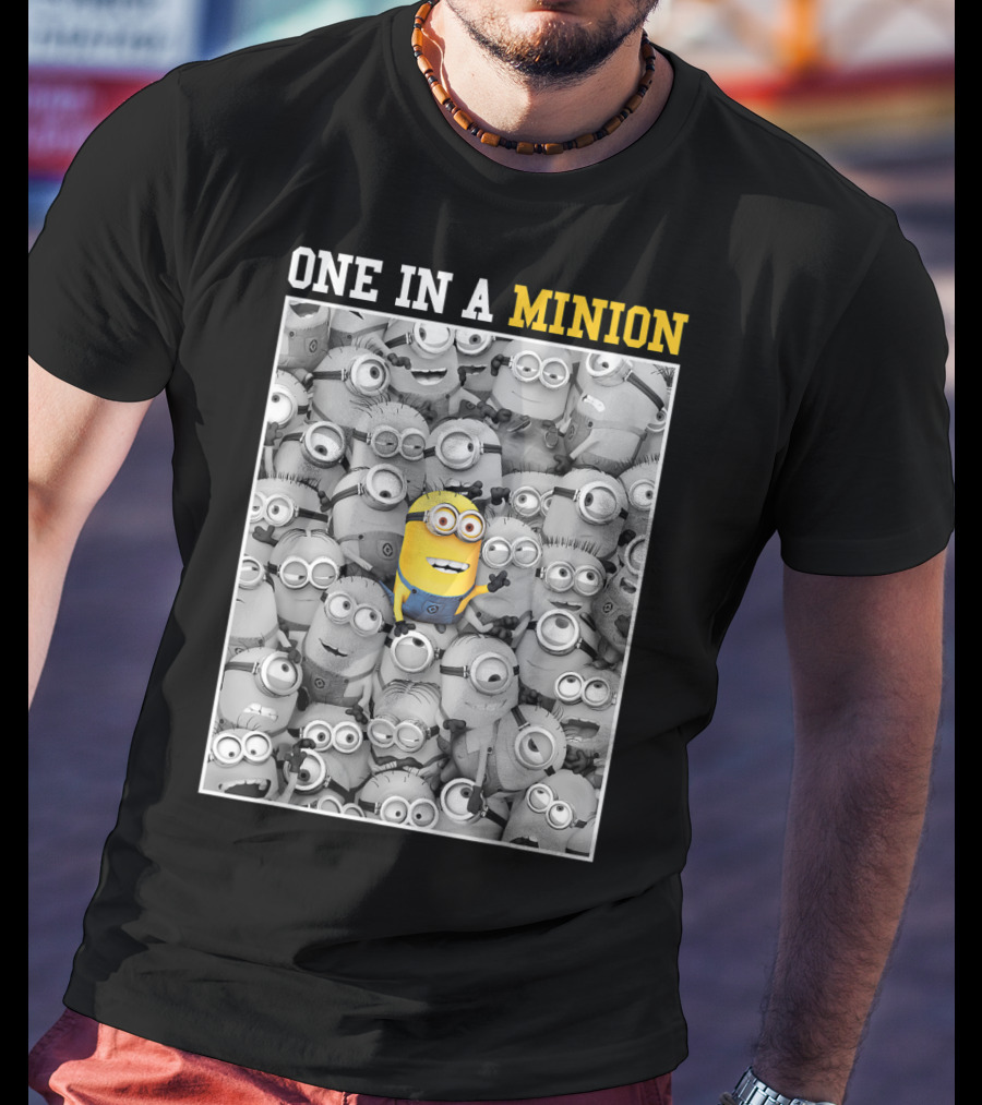 One In A Minion Despicable Me Color Pop Minions T-Shirt