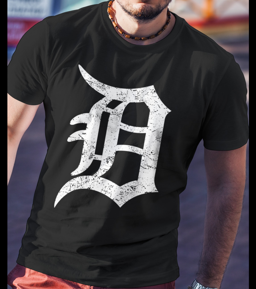 Detroit D Motor City Pullo Authentic T-Shirt