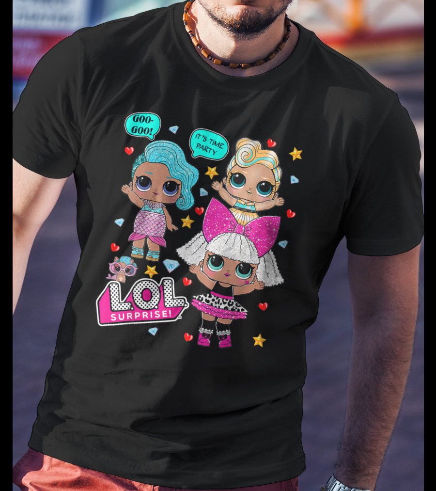 LOL Surprise Goo Goo It's Time Party T-Shirt
