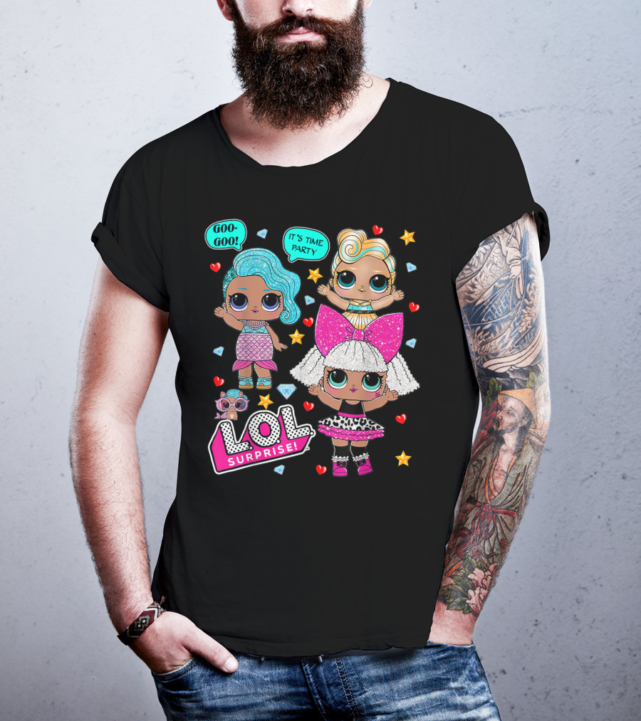 LOL Surprise Goo Goo It's Time Party T-Shirt