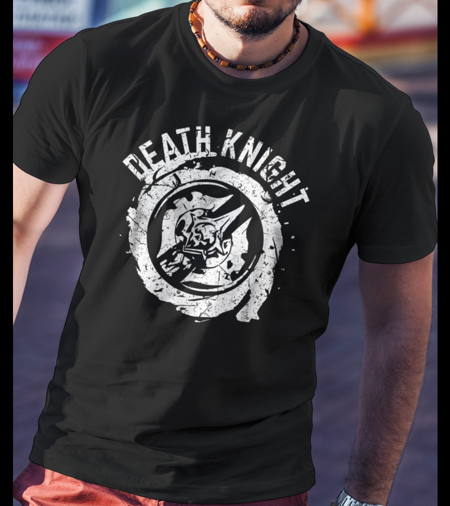 Death Knight WoW Gaming Class Icon Skull Emblem T-Shirt