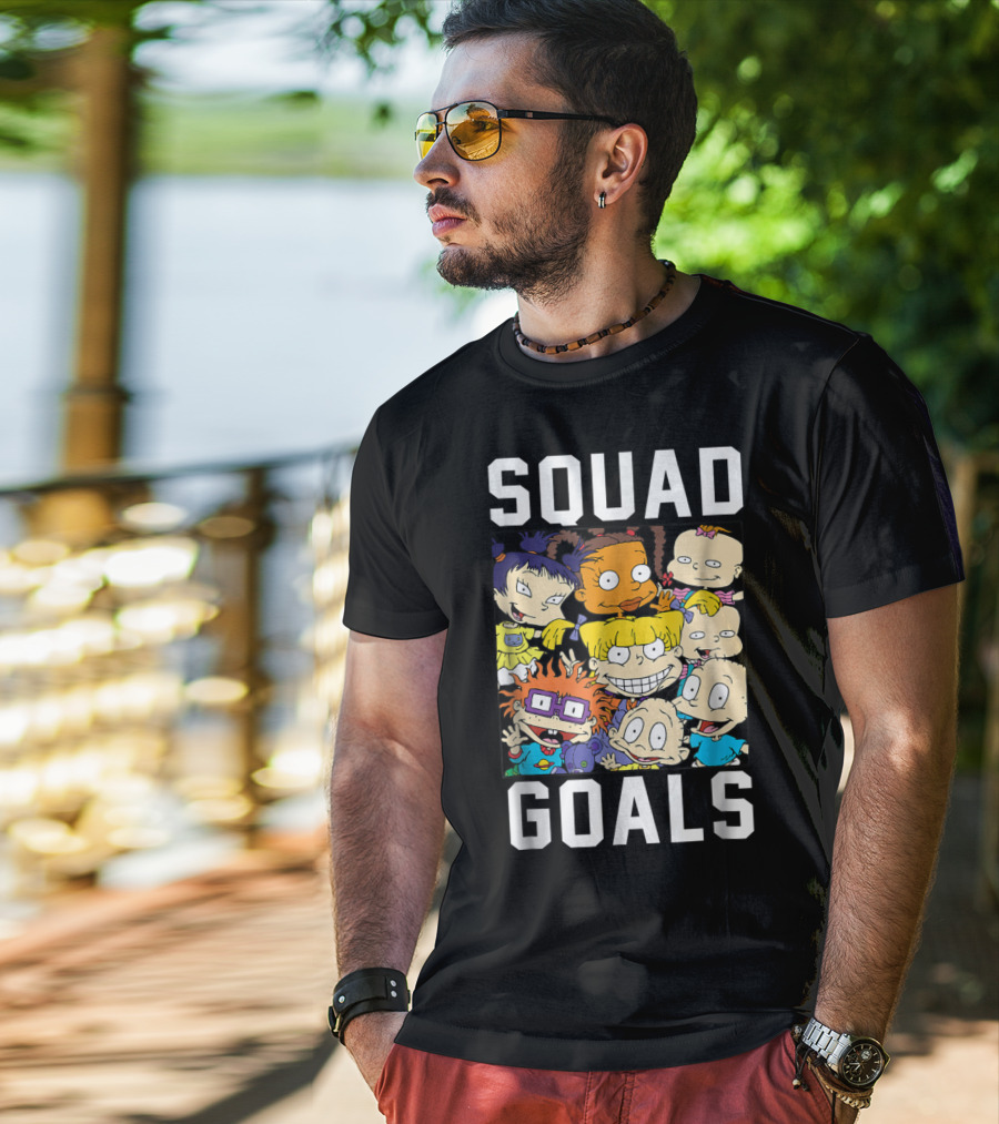 Rugrats Squad Goals Nickelodeon Characters Gathering T-Shirt