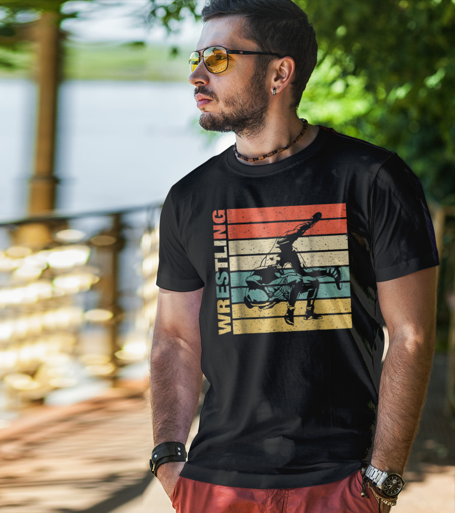 Cool Classic Wrestling Retro Birthday T-Shirt