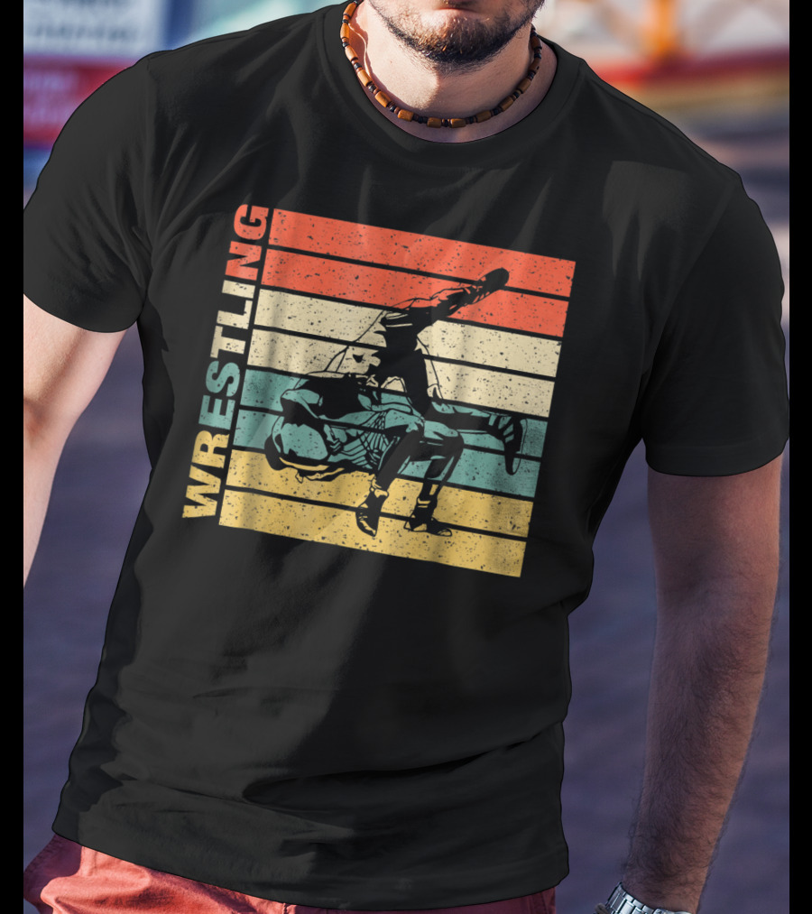 Cool Classic Wrestling Retro Birthday T-Shirt