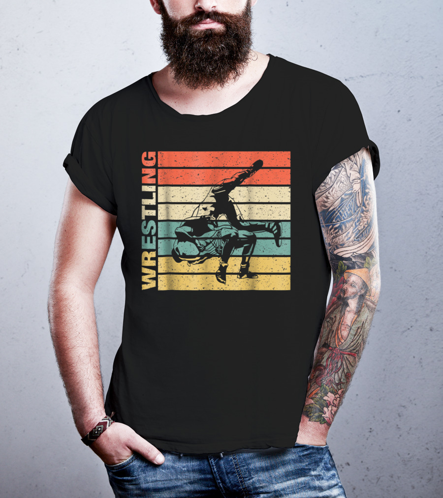 Cool Classic Wrestling Retro Birthday T-Shirt