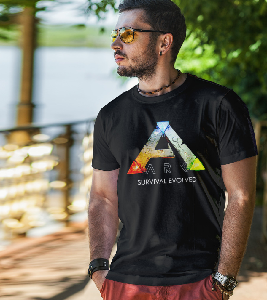 ARK Survival Evolved Game Logo Iconic T-Shirt