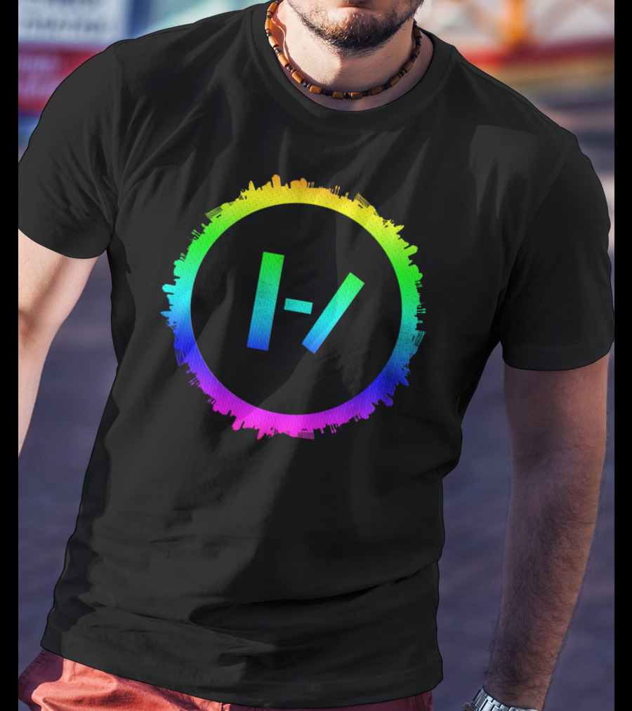 Best Colorful Earth Circle With Iconic H Slash T-Shirt