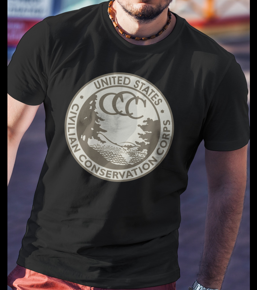 United States Civilian Conservation Corps Emblem T-Shirt