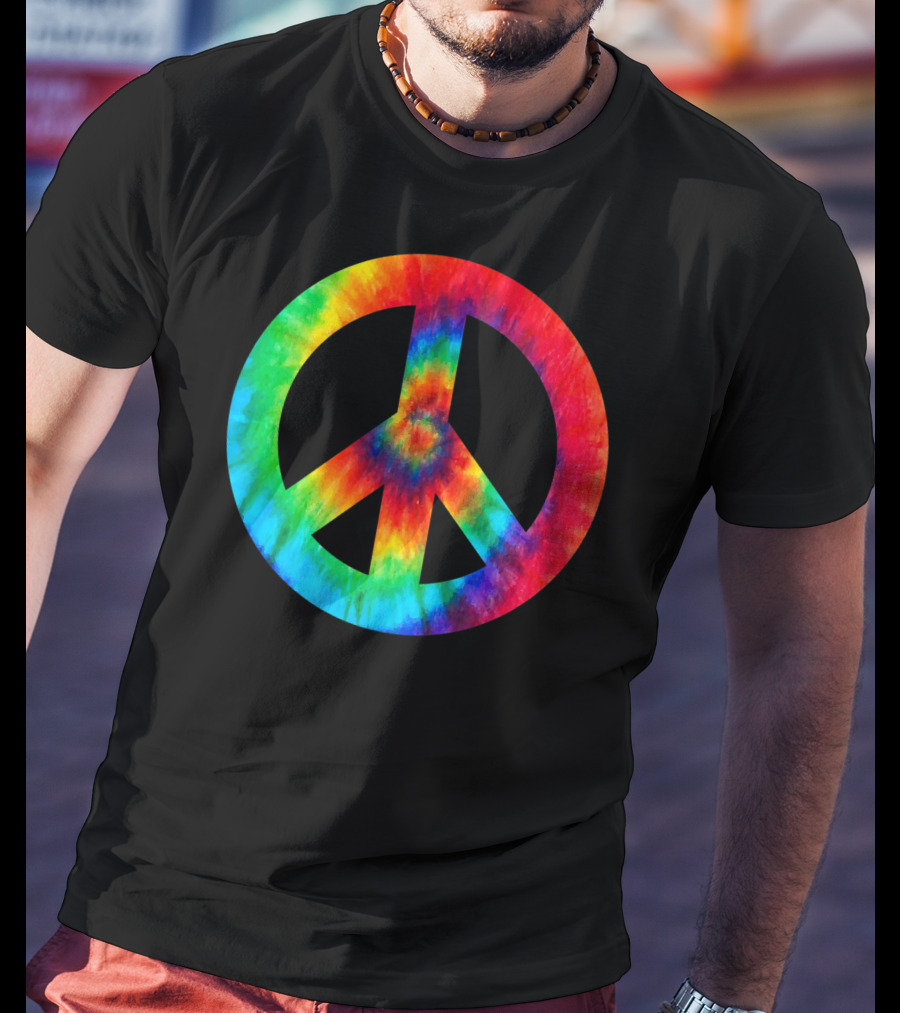 Cool Tie Dye Peace T-Shirt