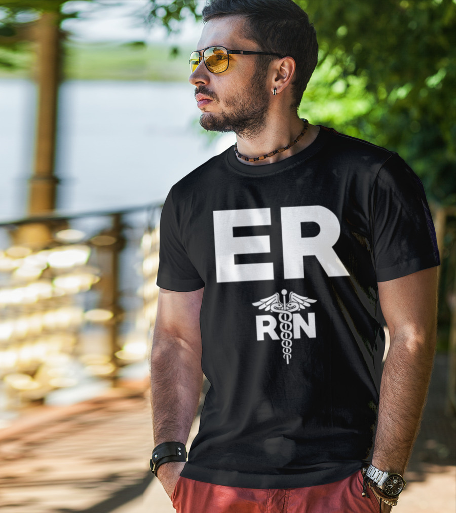 ER Registered Nurse Hospital RN Staff T-Shirt