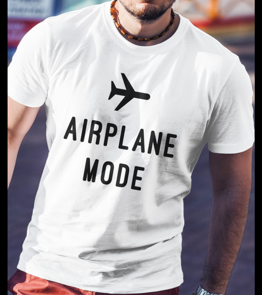 Airplane Mode Iconic Plane Symbol T-Shirt