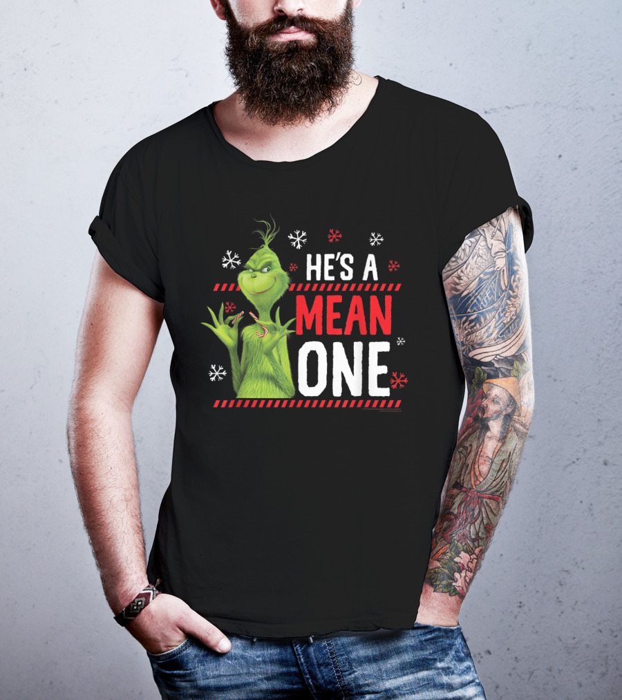 He's A Mean One The Grinch Drseuss Jolly T-Shirt