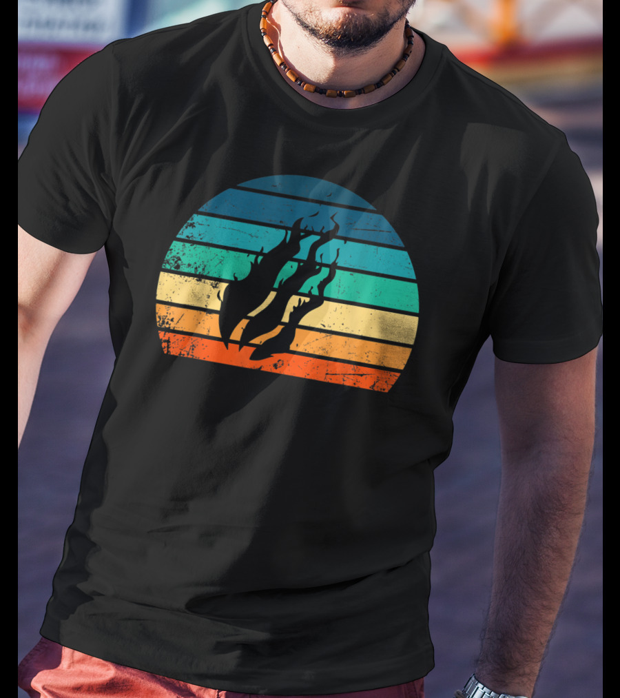 Fire Nation Sunset Flames Gamer Vibes T-Shirt