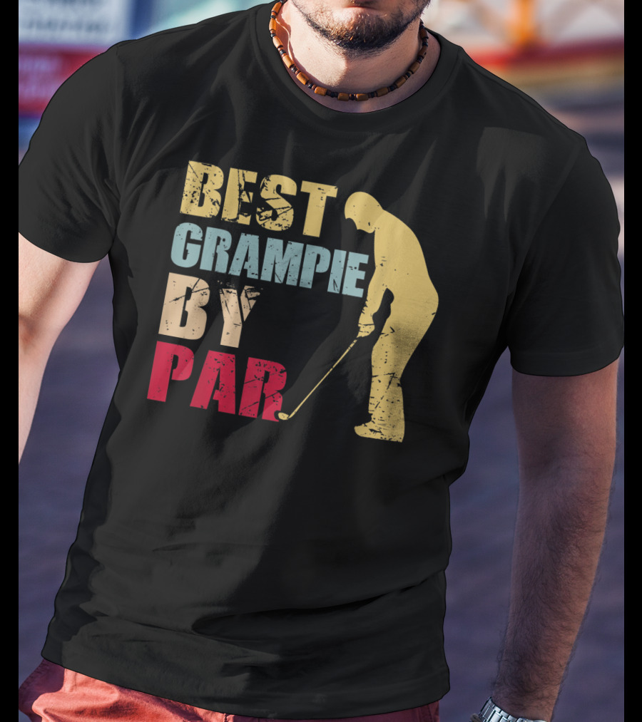 Best Grampie By Par Golf Vintage T-Shirt