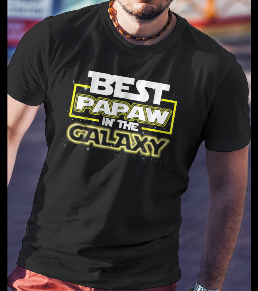 Best Papaw In The Galaxy Star Wars T-Shirt