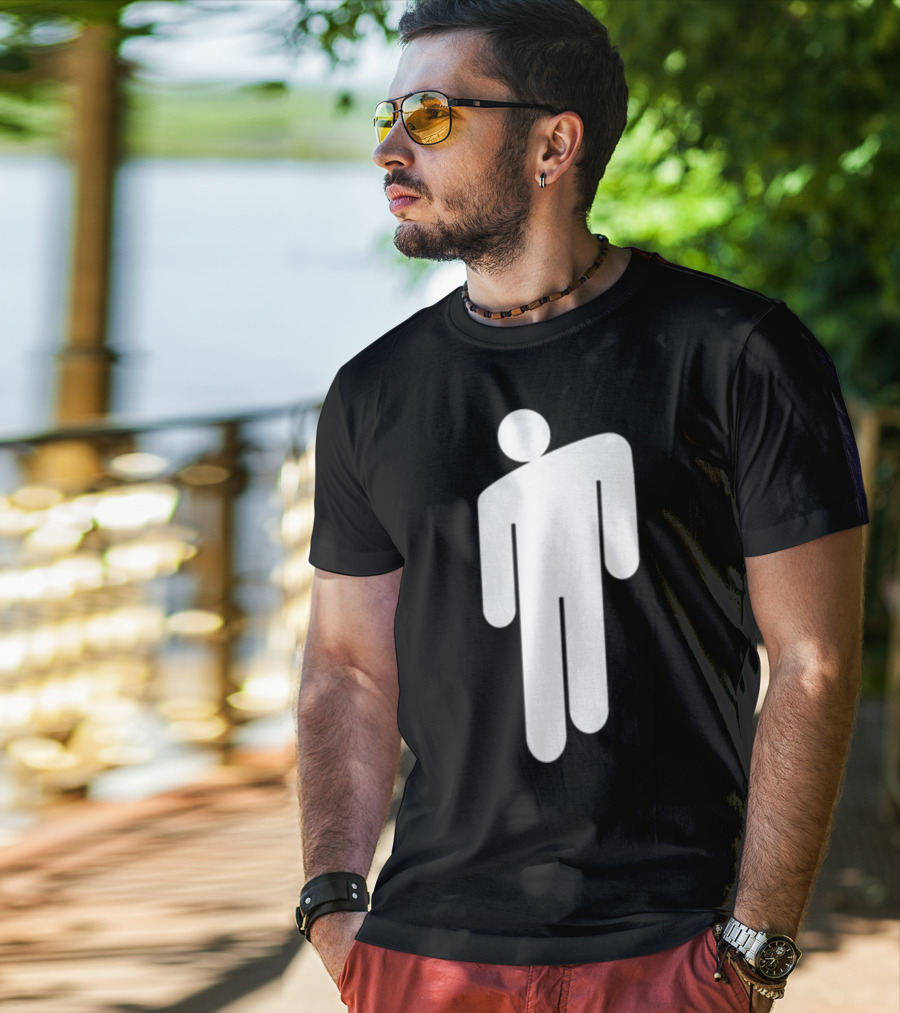 Blohsh White Blohsh Red Green Icon Symbol T-Shirt