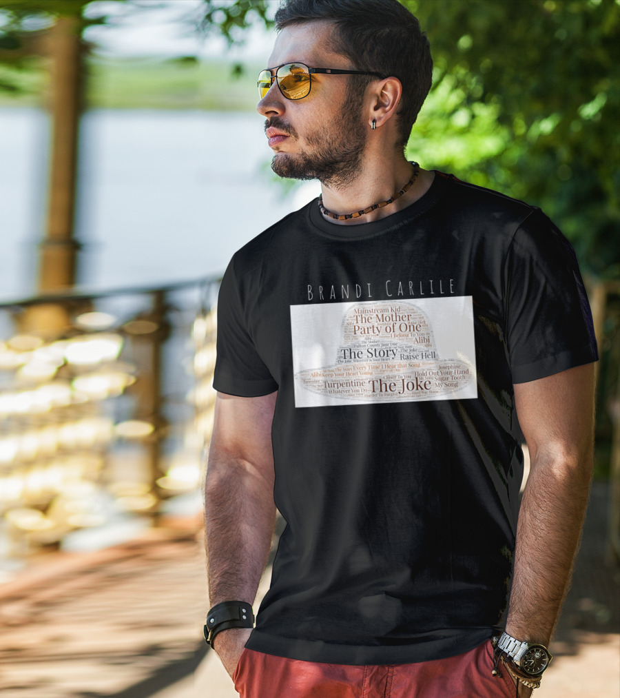 Brandi Carlile Songs Hat With The Story And The Joke Mashup T-Shirt