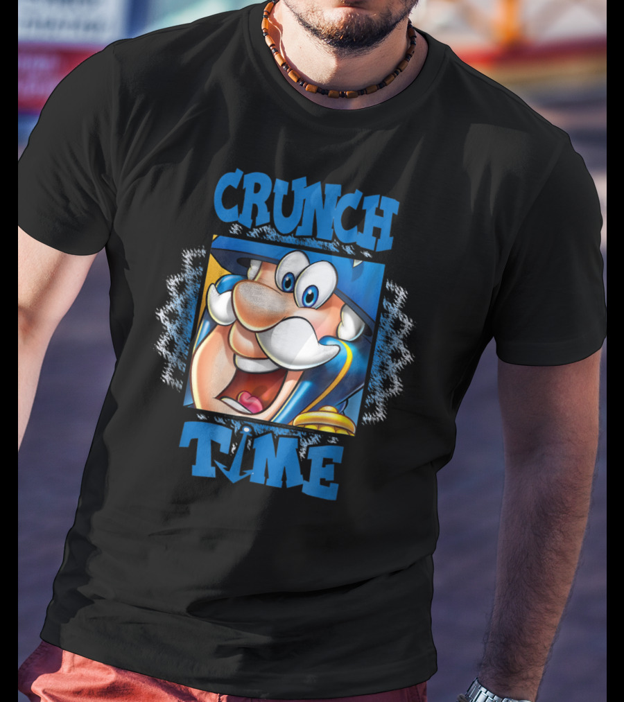 Crunch Time Cap'n Crunch Happy Captain Face T-Shirt