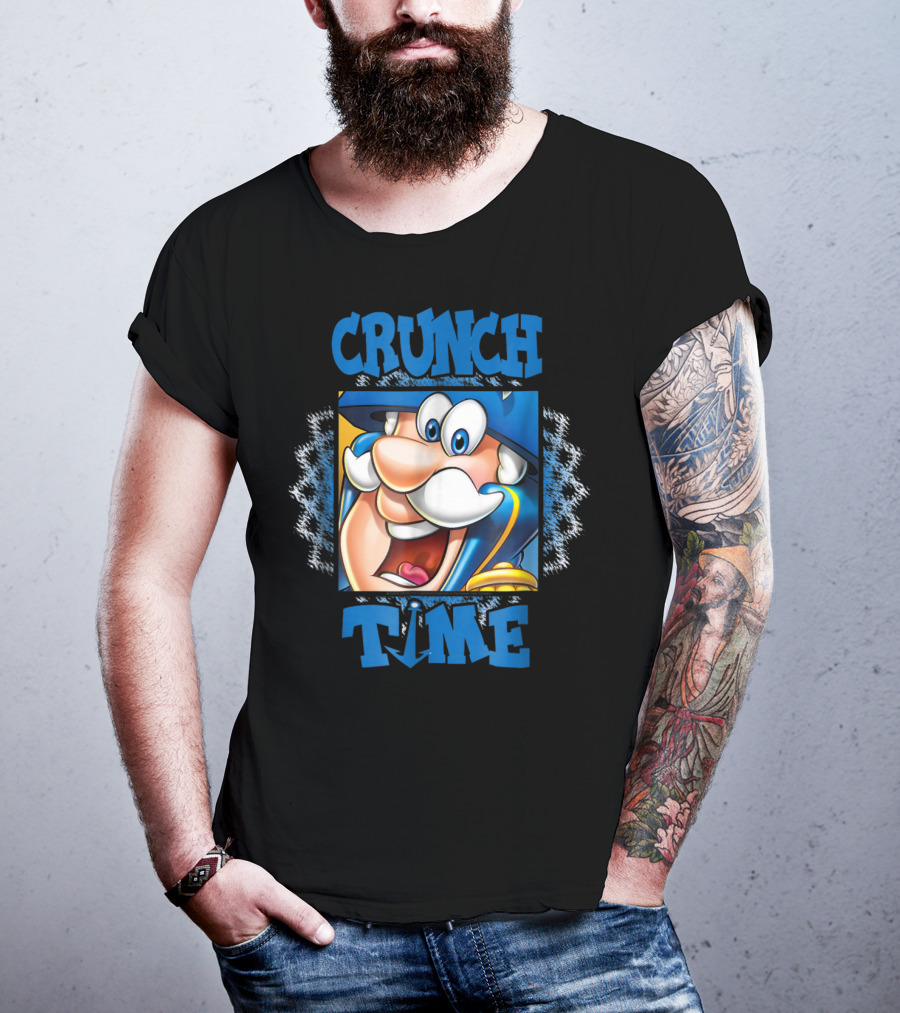 Crunch Time Cap'n Crunch Happy Captain Face T-Shirt