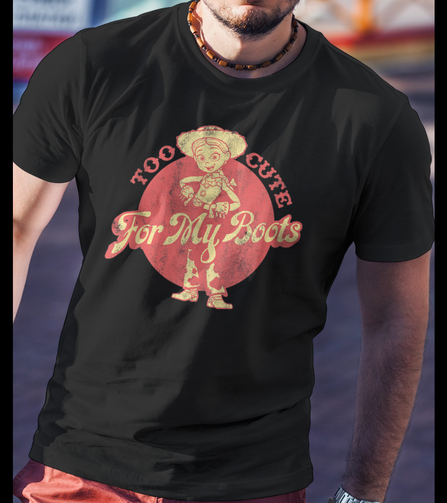 Toy Story 4 Jessie Too Cute For My Boots T-Shirt