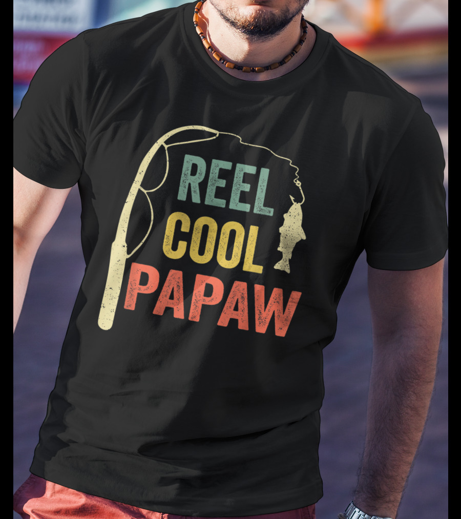 Reel Cool Papaw Fishing T-Shirt