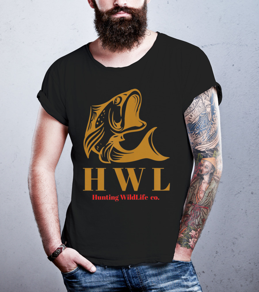 HWL Hunting WildLife Co Fishing Trip T-Shirt
