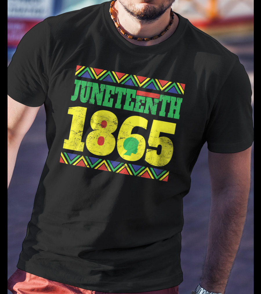 Juneteenth 1865 African Colors T-Shirt