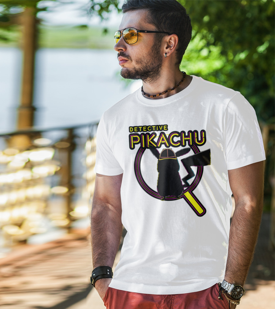 Detective Pikachu Magnify Pikachu Kids Iconic T-Shirt