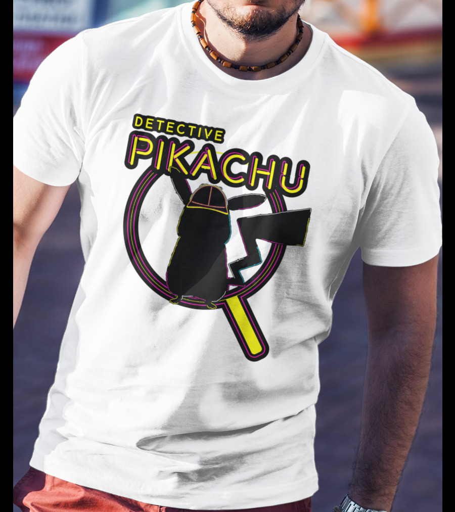 Detective Pikachu Magnify Pikachu Kids Iconic T-Shirt