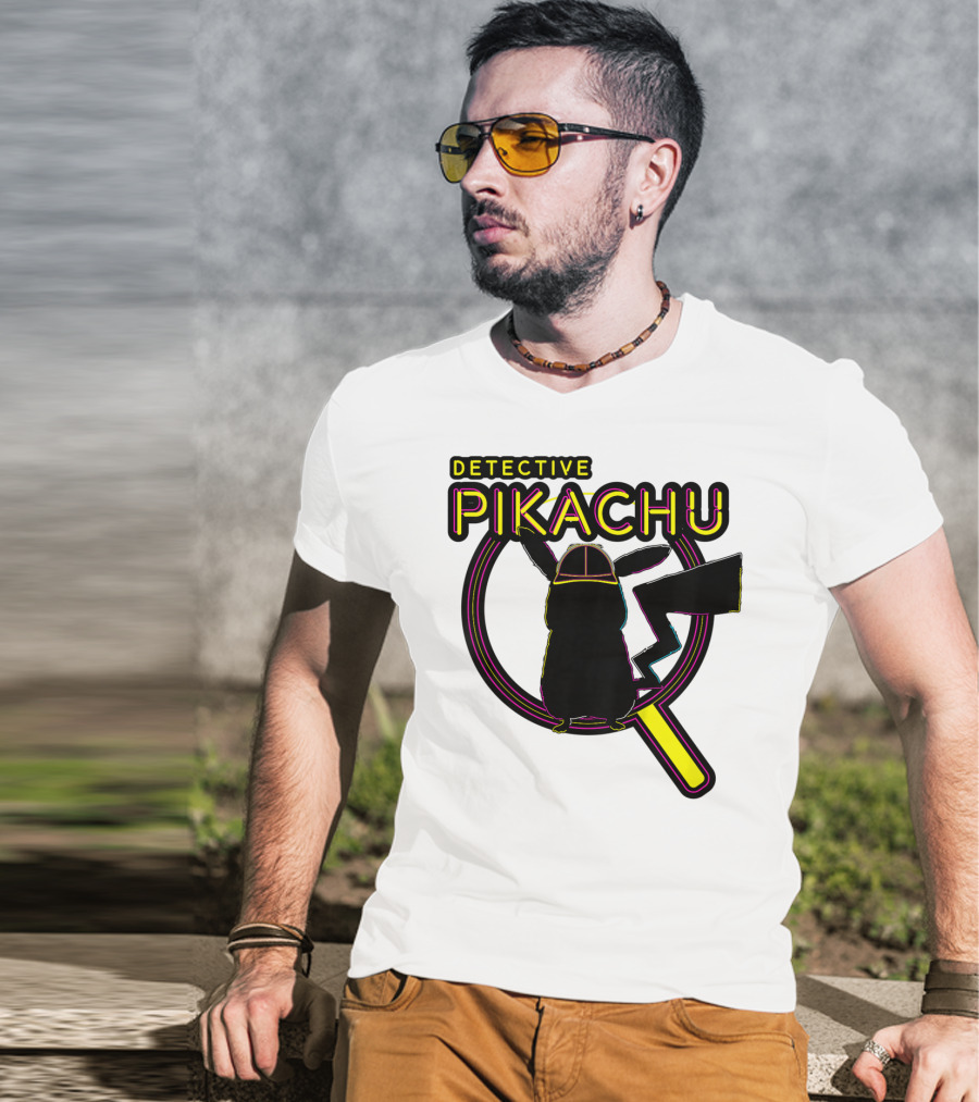 Detective Pikachu Magnify Pikachu Kids Iconic T-Shirt