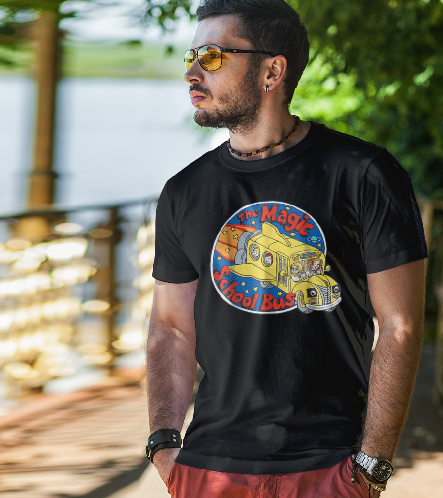 The Magic School Bus Wahoo Adventure Stars And Planets T-Shirt