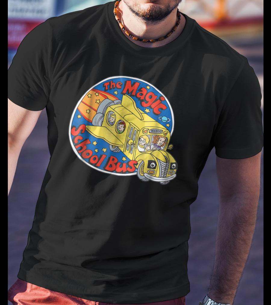 The Magic School Bus Wahoo Adventure Stars And Planets T-Shirt
