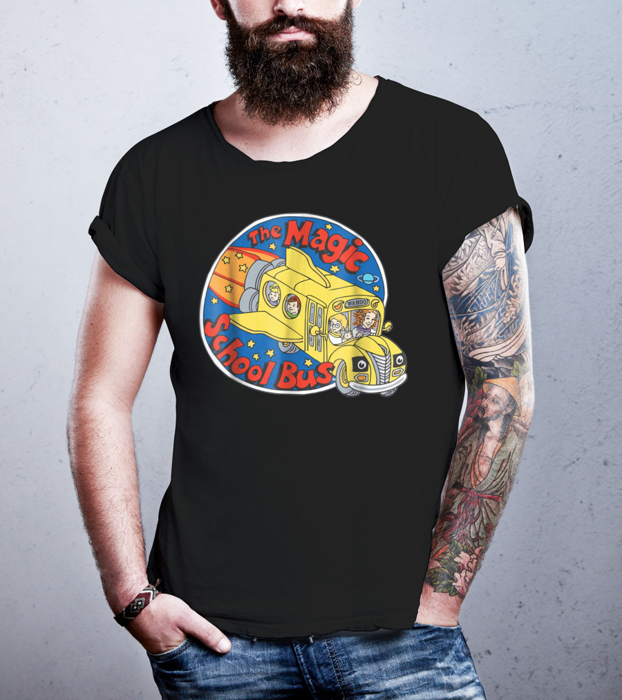 The Magic School Bus Wahoo Adventure Stars And Planets T-Shirt