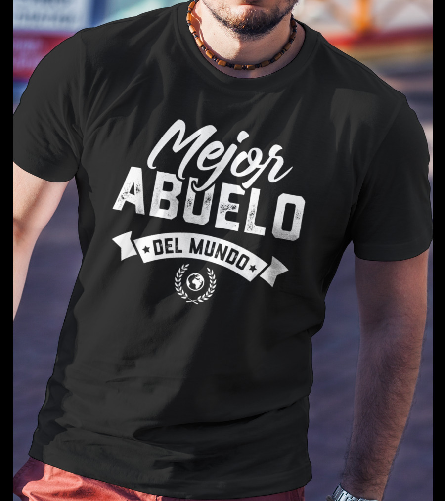 Mejor Abuelo Del Mundo Regalo Para Abuelo Mens T-Shirt