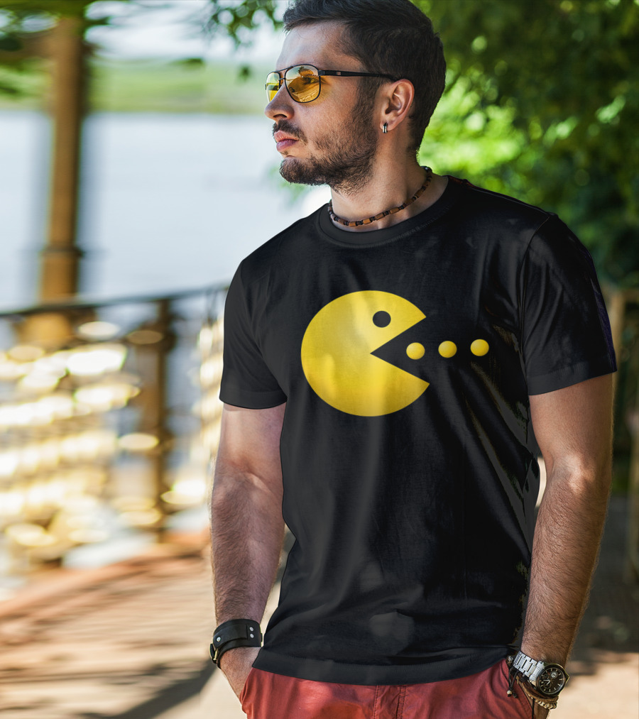 Old School 80s Arcade Game Pac-Man T-Shirt