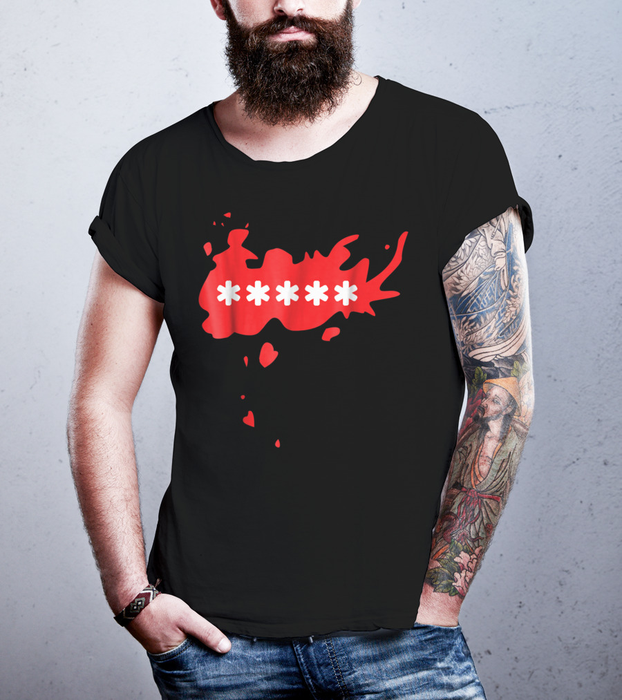 Persona 5 Futaba Sakura Asterisk Red Splatter T-Shirt