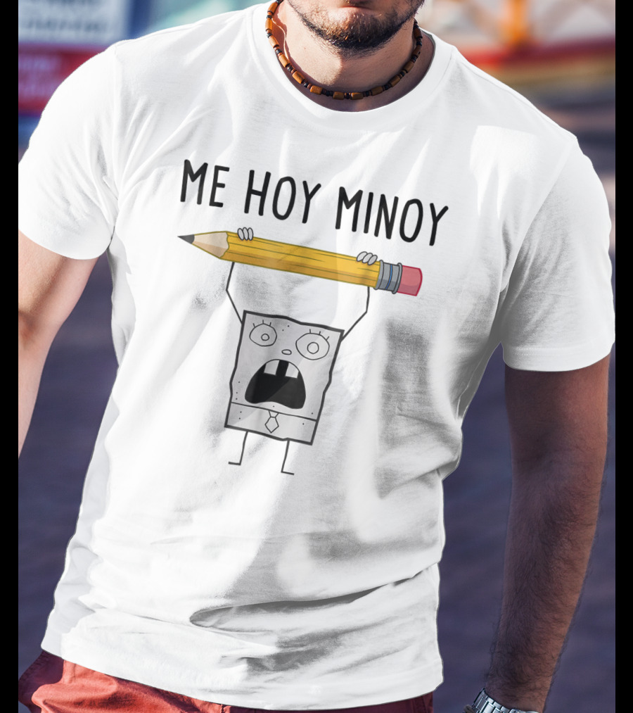 Spongebob Squarepants Doodlebob Me Hoy Minoy Pencil T-Shirt