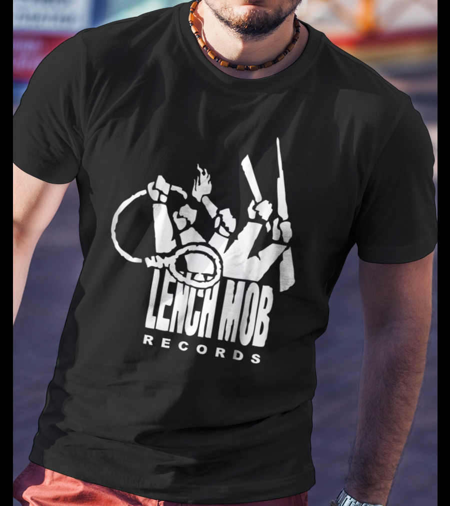Lench Mob Records Fists And Chains T-Shirt