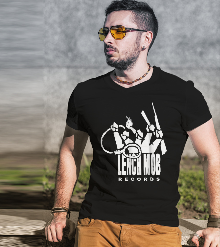 Lench Mob Records Fists And Chains T-Shirt