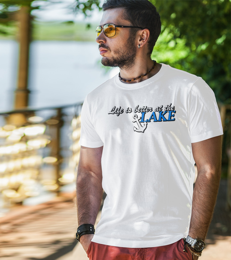 Life Is Better At The Lake Anchor T-Shirt