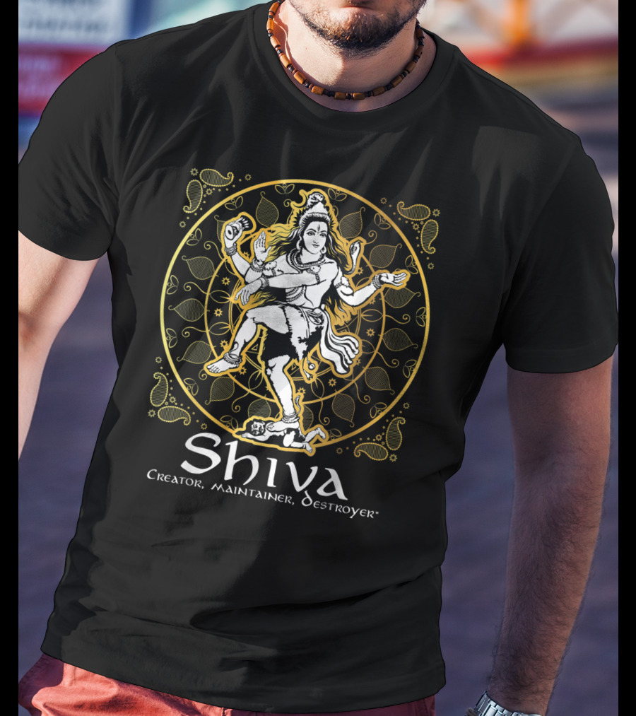 Shiva Creator Maintainer Destroyer Hindu Gods Lord Shiva T-Shirt