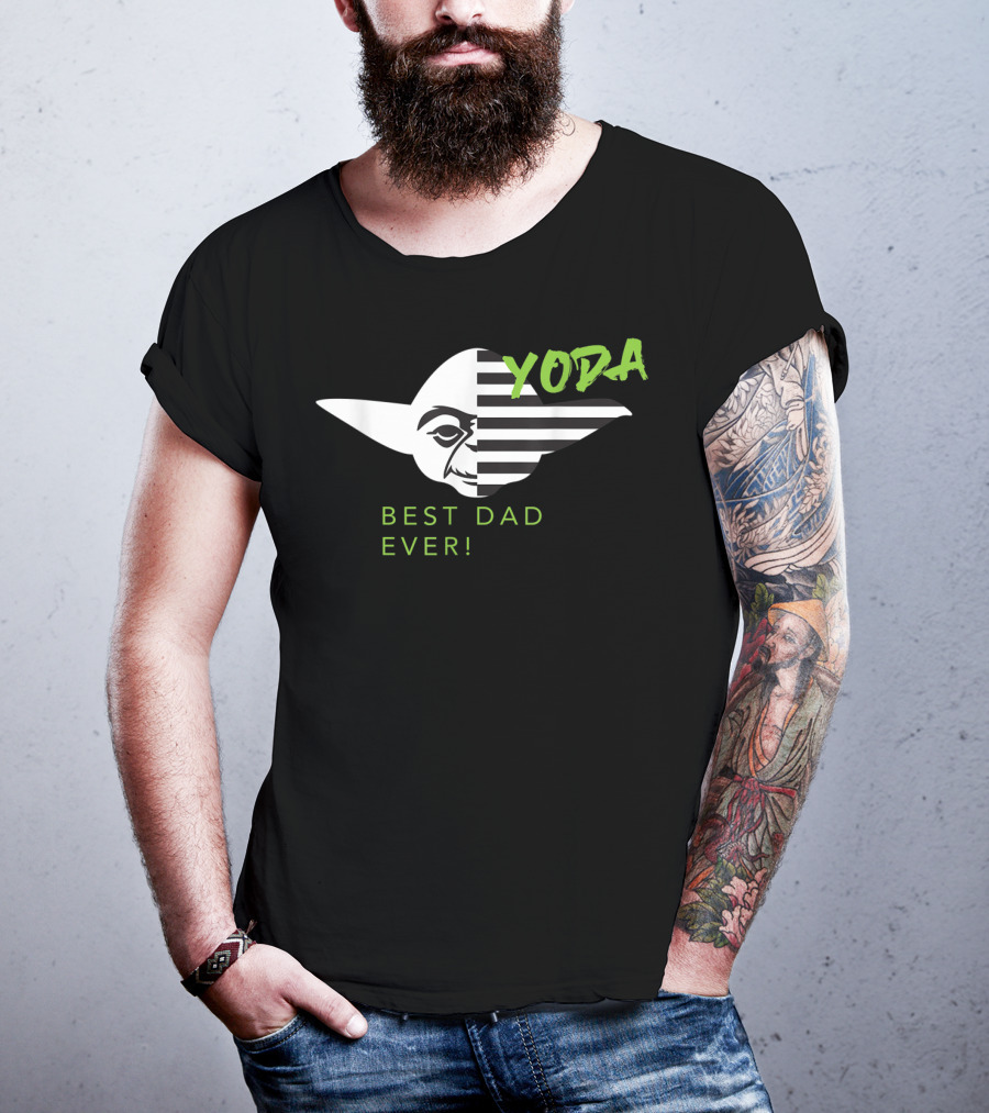 Yoda Best Dad Ever Star Wars T-Shirt