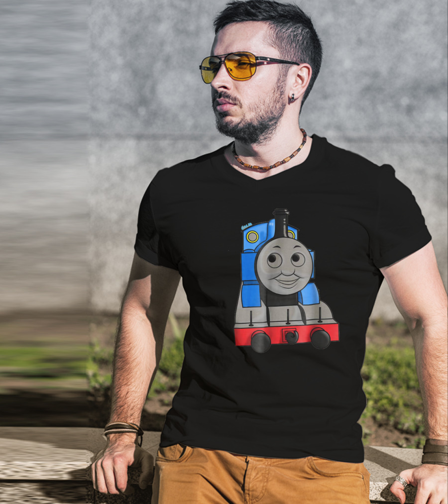 Thomas The Tank Engine Puffing Along Train T-Shirt
