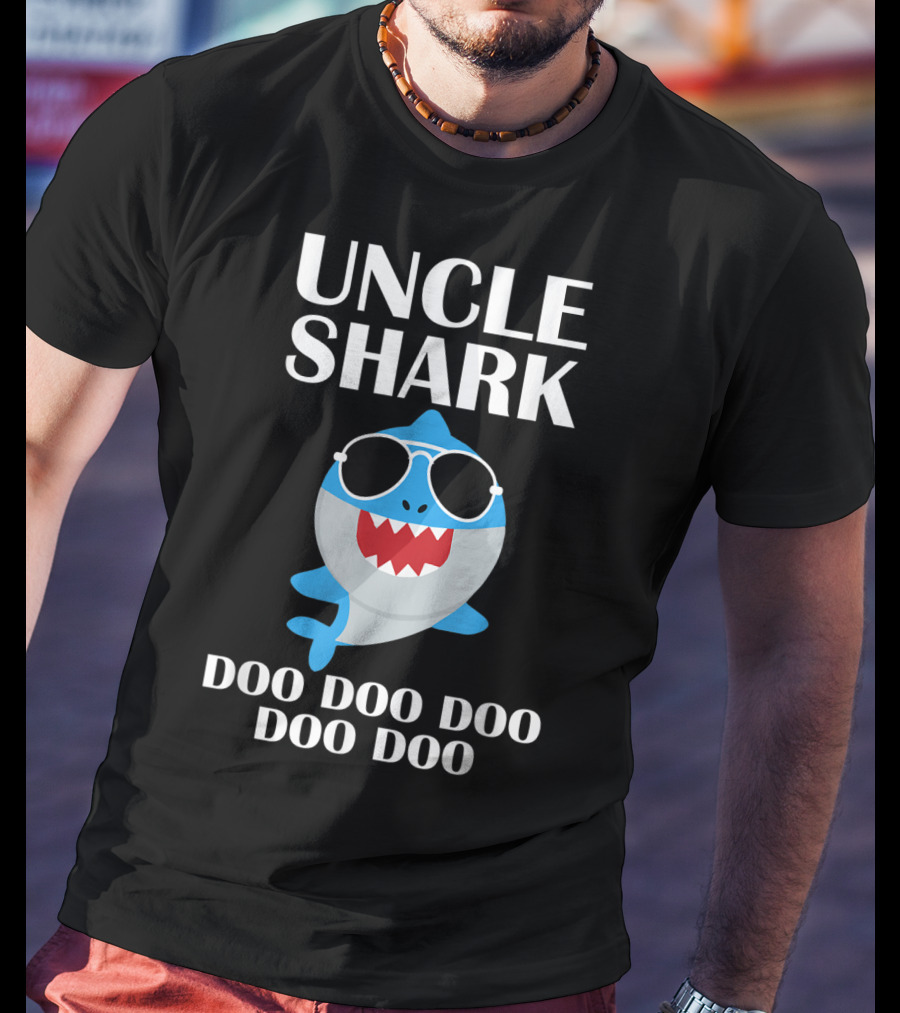 Uncle Shark Doo Doo Doo Doo Doo T-Shirt
