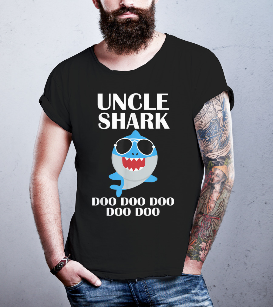 Uncle Shark Doo Doo Doo Doo Doo T-Shirt