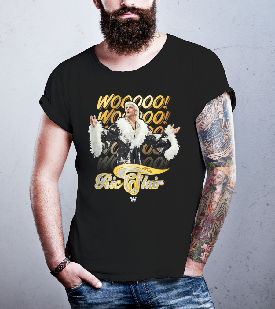 Woooooo 16x Ric Flair W T-Shirt