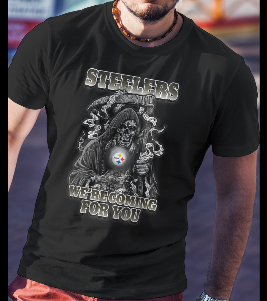 Steelers We're Coming For You Halloween Football Pittsburghsler T-Shirt