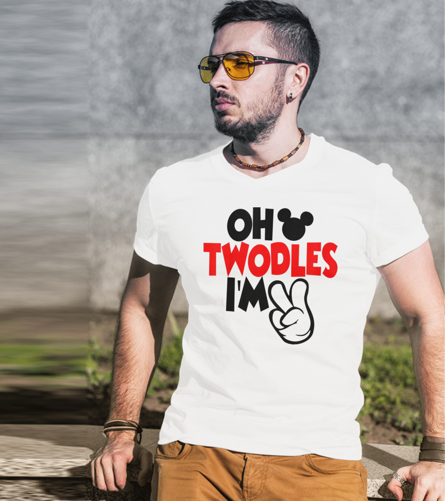 Oh Twodles I'm Two Year Old Birthday T-Shirt