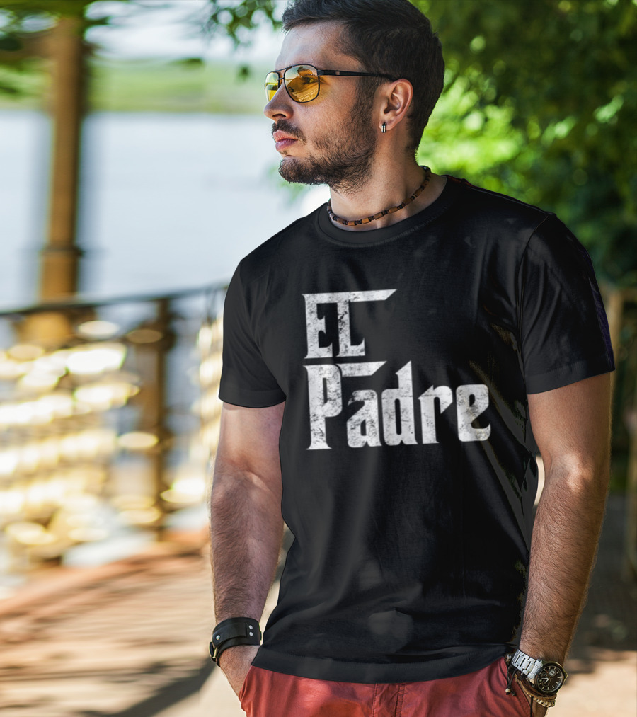 El Padre Papi Chulo Playera Para Día De Los Padres T-Shirt